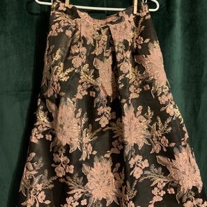 Floral two piece dress